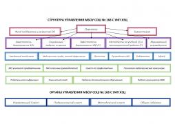 СТРУКТУРА УПРАВЛЕНИЯ МБОУ СОШ №168 с УИП ХЭЦ